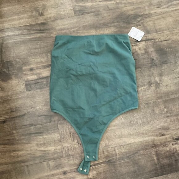 NWT Intimately Free People Tati Seamless Tube Bodysuit Pine Sz M/L - Picture 1 of 5